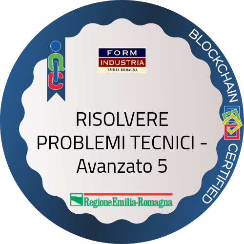 RISOLVERE PROBLEMI TECNICI - Avanzato 5